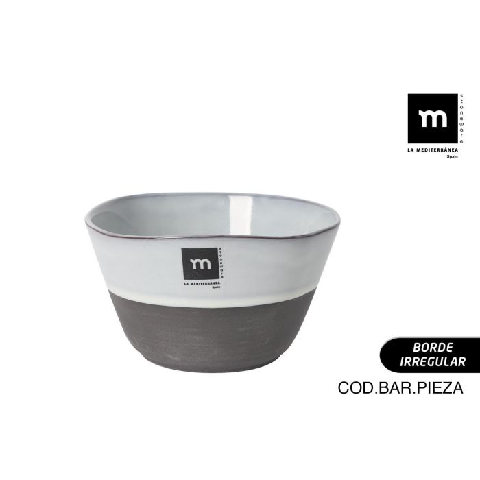 La Mediterranea Bol 600 ml Black Clay, Ø13.5x7.7 cm (18 Unidades) 0 La Mediterranea Bol 600 ml Black Clay, Ø13.5x7.7 cm (18 Unidades) 0