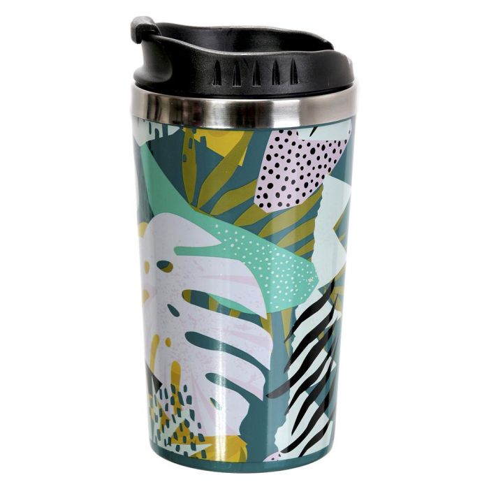 Cook Concept Taza Térmica Take Away Doble Pared Acero Inoxidable 350 ml Tapa Hermética Ideal Bebidas Frías y Calientes 3