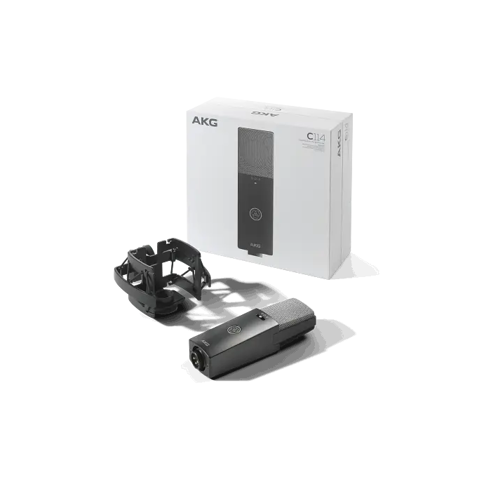AKG C114 Micrófono de Condensador Multipatrono de Diafragma Grande para Voces, Instrumentos y Podcasts 3