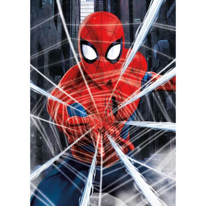 Educa 18486 Puzzle 500 piezas Spiderman para montar, piezas perfectamente acabadas, incluye cola Fix Puzzle, 34x48 cm, +9 años 0 Educa 18486 Puzzle 500 piezas Spiderman para montar, piezas perfectamente acabadas, incluye cola Fix Puzzle, 34x48 cm, +9 años 0