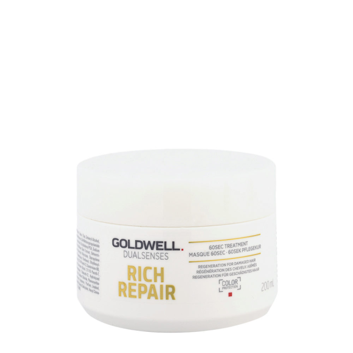 Goldwell Dualsenses Rich Repair 60 Sec Treatment Tratamiento Rápido 200 mL