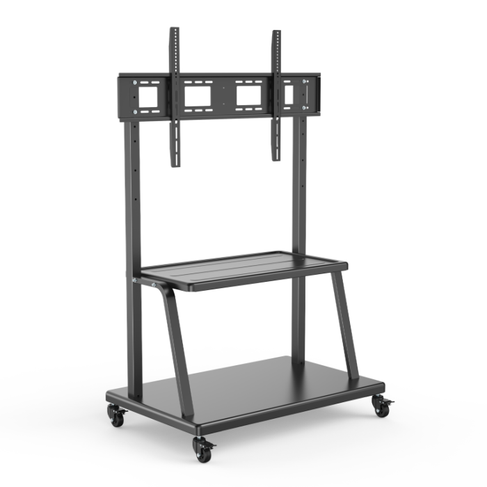 EWENT EW1541 Soporte para Pantalla de Señalización, 3,05 m (120"), Negro