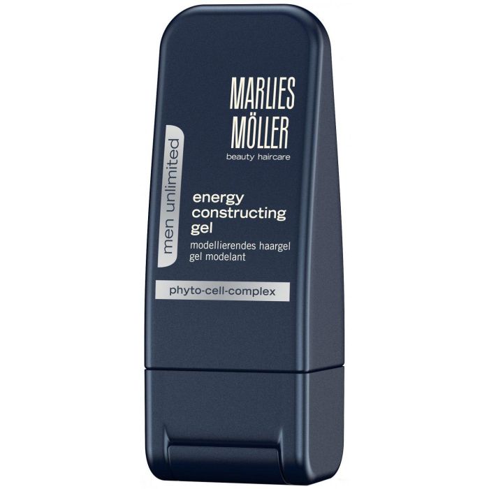 Marlies Möller MEN UNLIMITED Constructing Gel para Hombres - Gel Peinado Fijación Fuerte, Protección UV, 100 ml