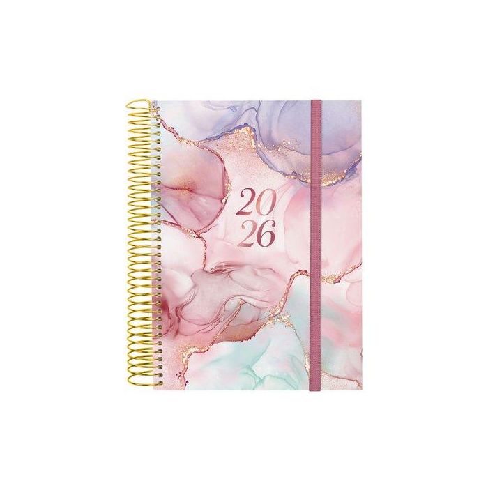 Finocam Agenda Espiral Design Collection E10-155x212 mm 1Dp Tapa Pp Goldy 2026