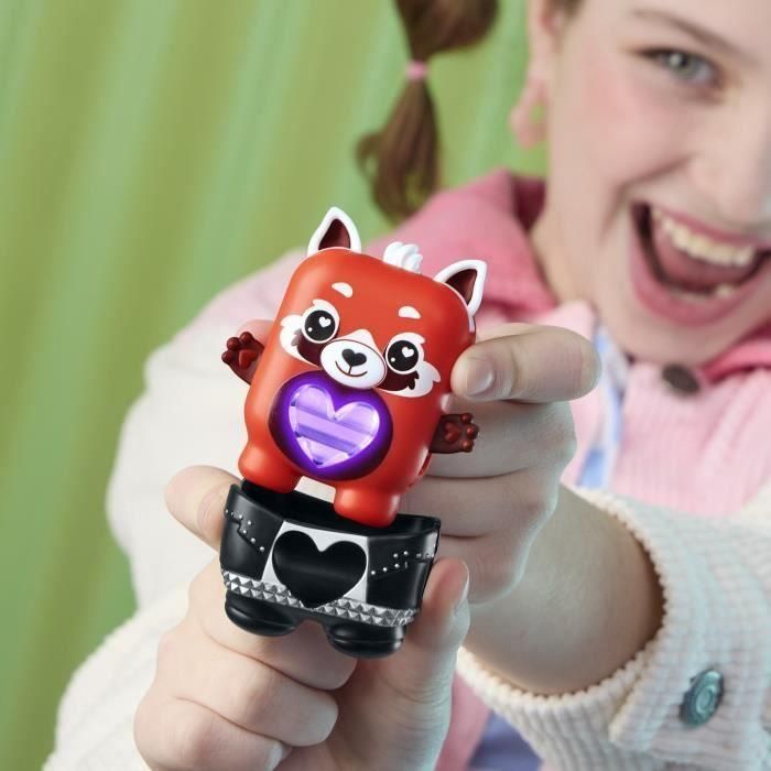 Hasbro HASG2215ES0 Nano-mals Pamanda, Panda Rojo Electrónico con más de 70 Reacciones, para Niños a partir de 5 años 4