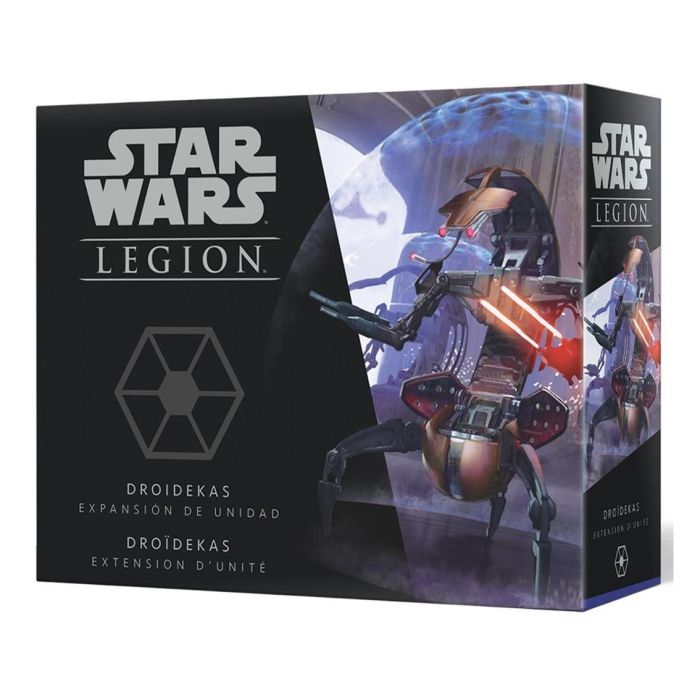 Fantasy Flight Games SW Legión Droidekas Pack de Expansión Juego de Miniaturas Star Wars Español