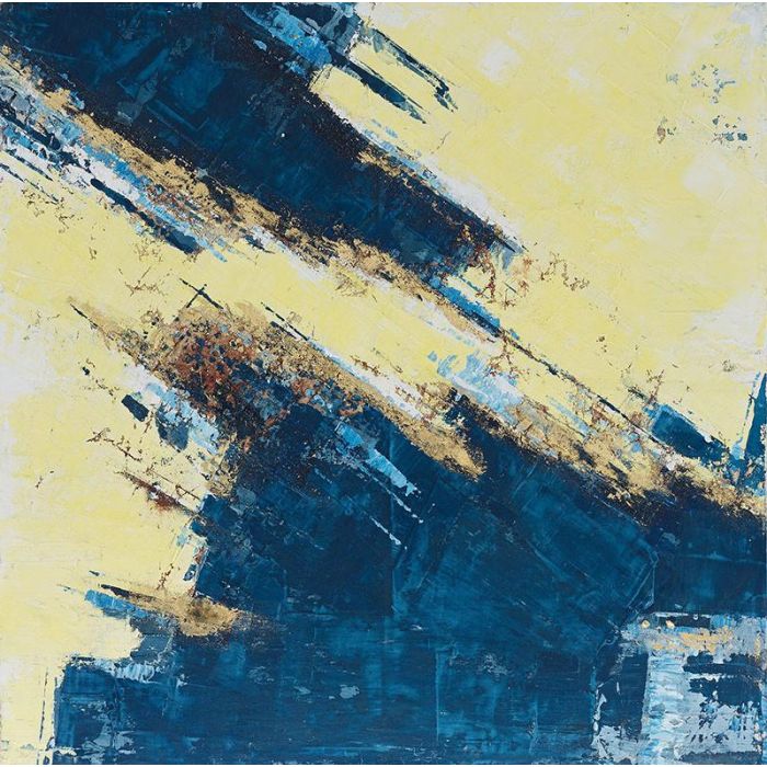 DKD Home Decor Cuadro Decorativo Moderno Abstracto Pintado a Mano sobre Lienzo y Pino, Rojo y Azul, 99.5x99.5 cm (2 Unidades) 1 DKD Home Decor Cuadro Decorativo Moderno Abstracto Pintado a Mano sobre Lienzo y Pino, Rojo y Azul, 99.5x99.5 cm (2 Unidades) 1