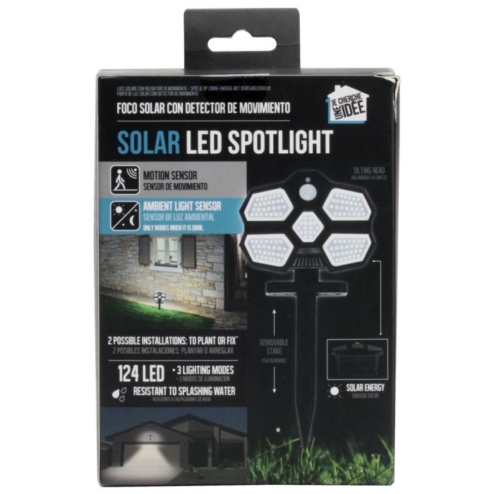 Je cherche une Idee Lámpara Solar con Detector de Movimiento ABS/Plástico 0 Je cherche une Idee Lámpara Solar con Detector de Movimiento ABS/Plástico 0