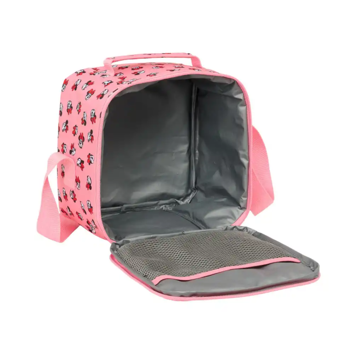 Portameriendas Térmico Minnie Mouse Beach Rosa 20 x 20 x 15 cm 2