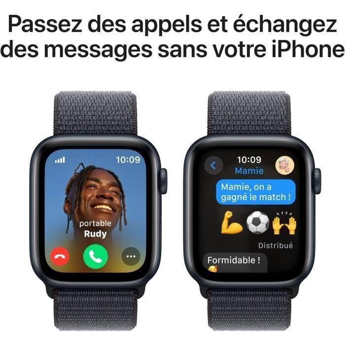 Apple Watch SE GPS + Cellular - 44 mm - Caja de aluminio medianoche - Correa deportiva en color tinta 3 Apple Watch SE GPS + Cellular - 44 mm - Caja de aluminio medianoche - Correa deportiva en color tinta 3
