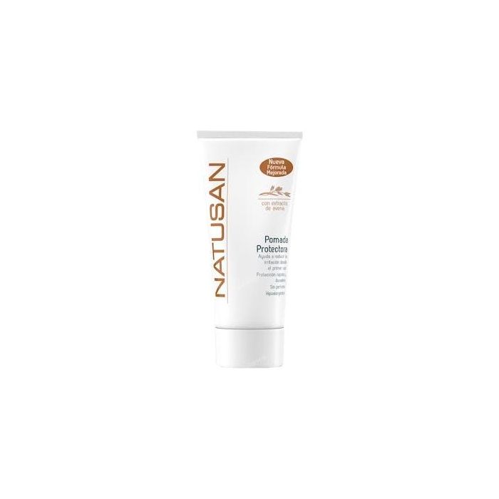 Natusan Pomada Protectora Pañal Bebé con Óxido de Zinc y Talco, Alivia Irritaciones y Rozaduras, Hipoalergénica 100 ml