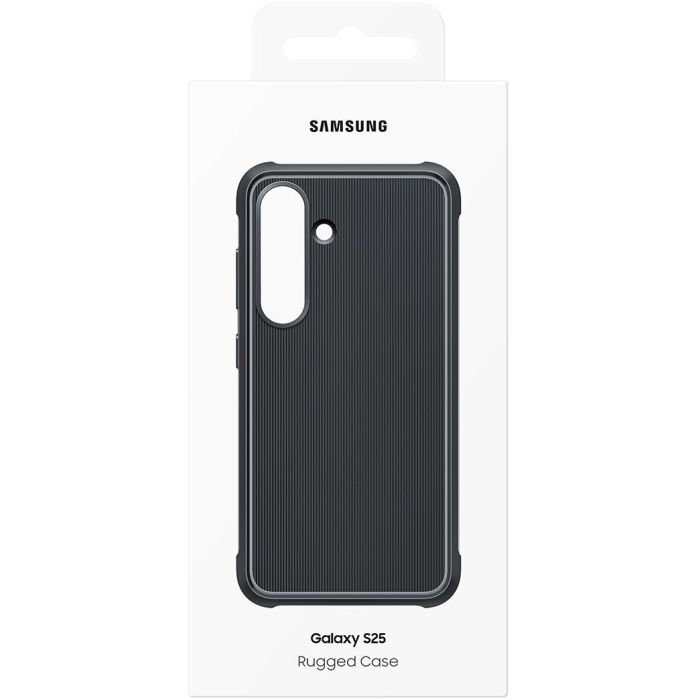 Samsung Funda Rugged para Galaxy S25, Color Negro 3