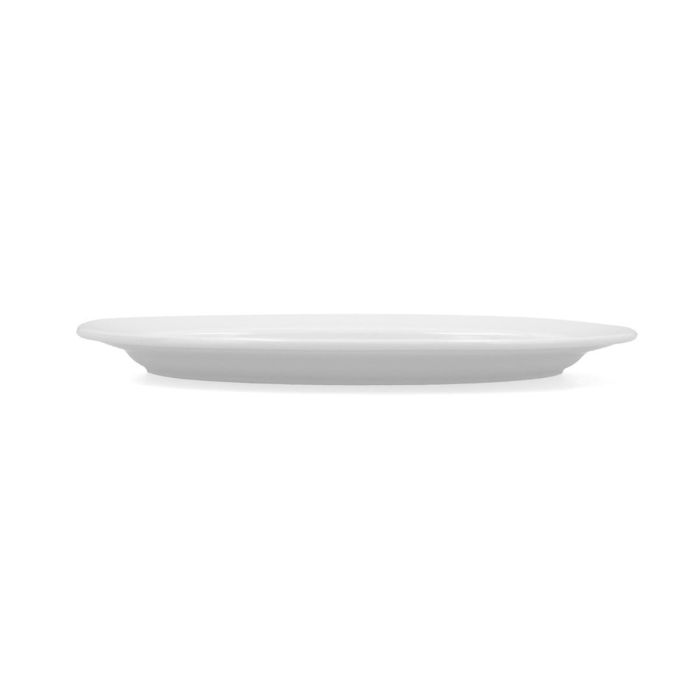 Bidasoa Fuente Oval Porcelana Glacial Blanca Brillo 32 X 22 cm (3 Unidades) 1