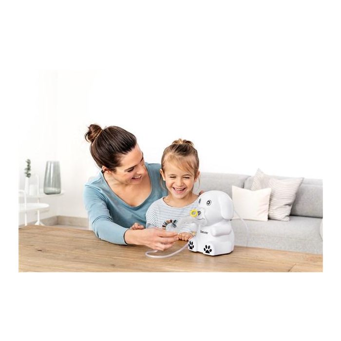 Beurer IH-24 Kids - Nebulizador Infantil para Asma y Enfermedades Respiratorias, Incluye Mascarilla de Silicona 1 Beurer IH-24 Kids - Nebulizador Infantil para Asma y Enfermedades Respiratorias, Incluye Mascarilla de Silicona 1