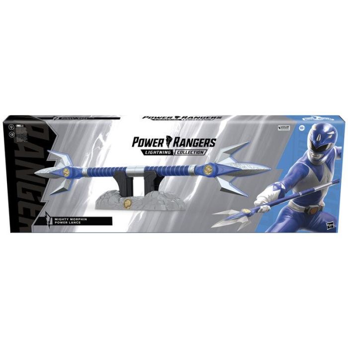 Hasbro Replica Escala 1:1 Blue Power Rangers Lightning Collection Mighty Morphin Lanza de Poder con luces y sonidos 1 Hasbro Replica Escala 1:1 Blue Power Rangers Lightning Collection Mighty Morphin Lanza de Poder con luces y sonidos 1