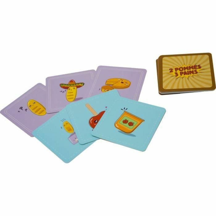 Blue Orange 2 manzanas 3 panes - Juego de Cartas de Habilidad y Anuncio. Incluye 55 Cartas Básicas, 24 Especiales y 8 de Ayuda. 5 Blue Orange 2 manzanas 3 panes - Juego de Cartas de Habilidad y Anuncio. Incluye 55 Cartas Básicas, 24 Especiales y 8 de Ayuda. 5