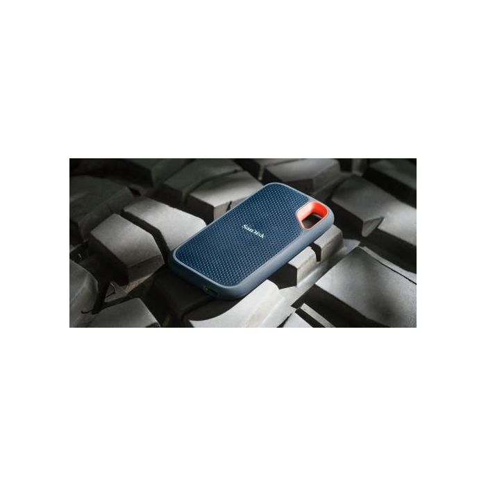 Sandisk SDSSDE61-4T00-G25 Extreme Portable SSD 4TB 1050MB/s Lectura 1000MB/s Escritura USB-C 3.2 Azul 7