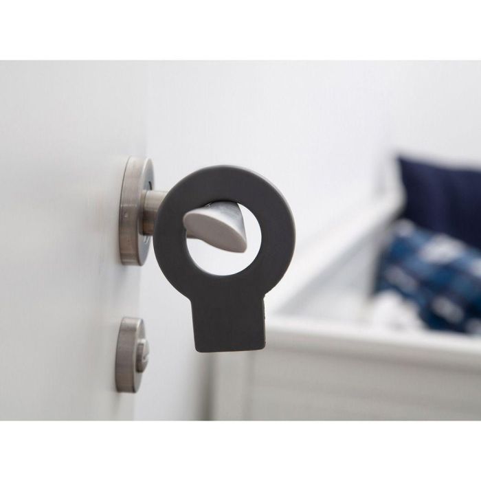 Rei Retenedor de cuña para puerta Lock Antracita. Protege paredes y puertas frente a impactos. Rei Retenedor de cuña para puerta Lock Antracita. Protege paredes y puertas frente a impactos.