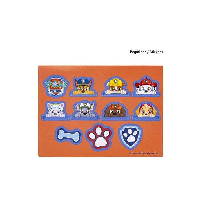 Set de papelería coloreable paw patrol 2