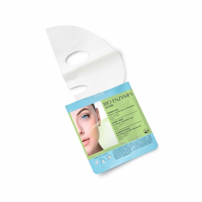 Talika Mascarilla Facial Limpiadora Purificante BIO ENZYMES Natural Bio-Celulosa Piel Mixta y Grasa 20g 6 Talika Mascarilla Facial Limpiadora Purificante BIO ENZYMES Natural Bio-Celulosa Piel Mixta y Grasa 20g 6