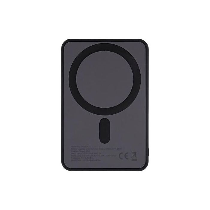 TNB Banco de energia de 5000 mAh compatible con MagSafe - black