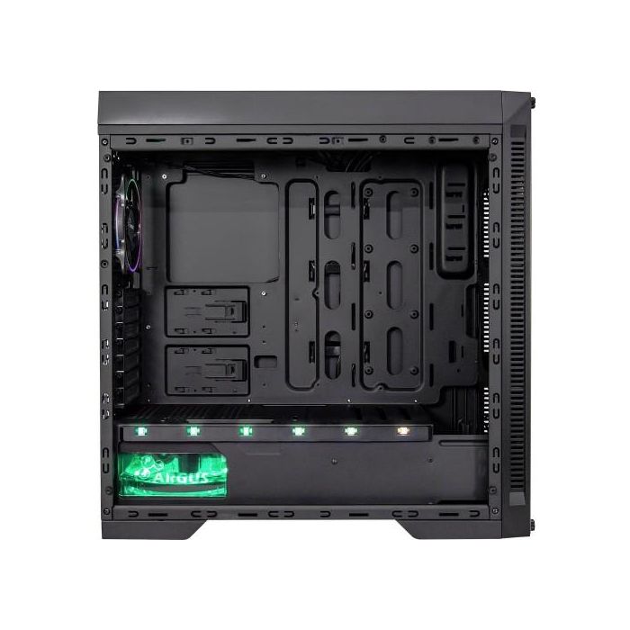 Inter-Tech X-908 Infini2 Midi Torre PC Negro ATX/ITX/microATX/Mini-ITX USB 3.2 Gen 1/Gen 2 Panel Cristal Templado 15