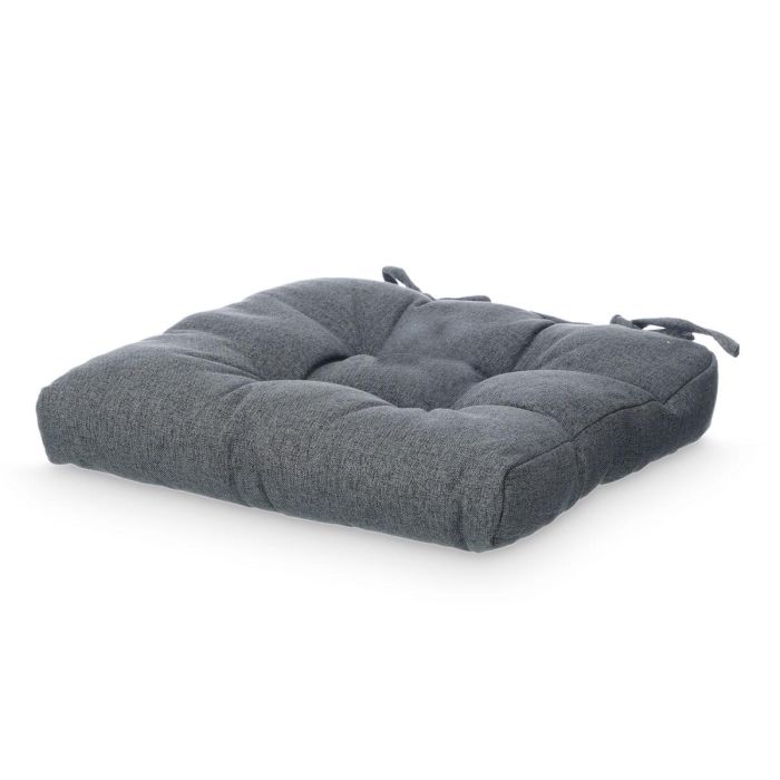 Set 2 Cojines Silla Gris Oscuro 40X40Cm Giftdecor (6 Unidades) 1 Set 2 Cojines Silla Gris Oscuro 40X40Cm Giftdecor (6 Unidades) 1