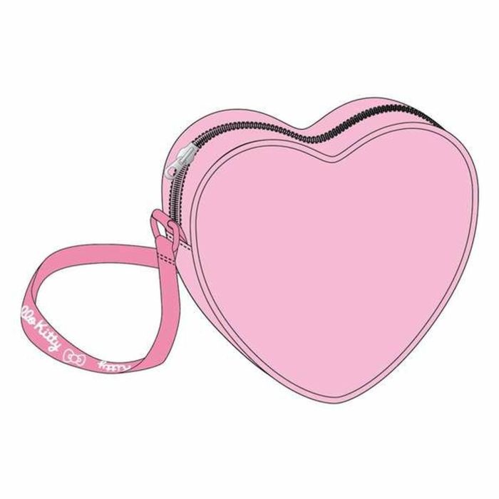 Bolso Bandolera Hello Kitty Rosa 15,0 x 14,0 x 4,0 cm 1 Bolso Bandolera Hello Kitty Rosa 15,0 x 14,0 x 4,0 cm 1