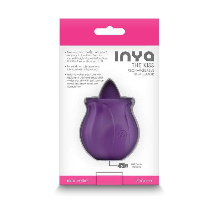 Masajeador NS Novelties Inya Morado 4 Masajeador NS Novelties Inya Morado 4