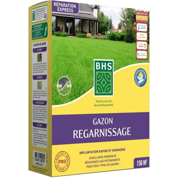 BHS Regenerador de césped BHS3366670400579 3 kg 0 BHS Regenerador de césped BHS3366670400579 3 kg 0