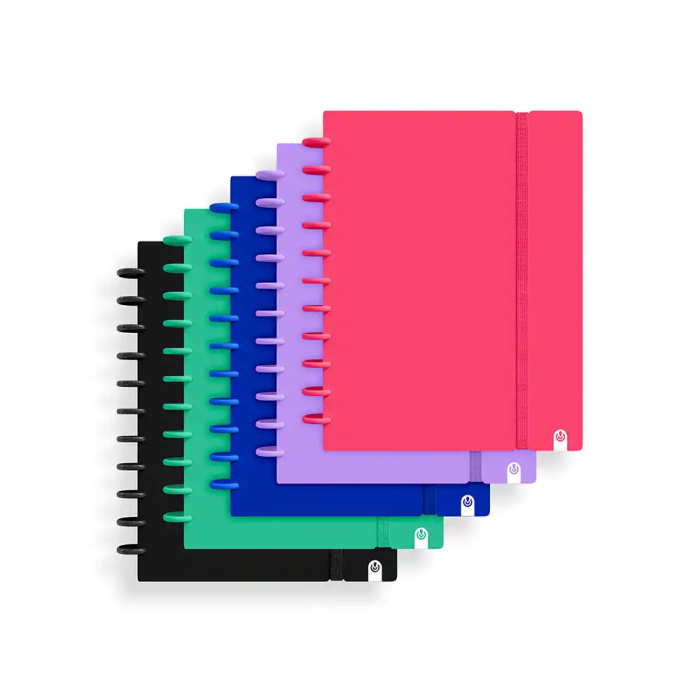 Carchivo Cuaderno Ingeniox Foam A4 80 Hojas Rayado Horizontal Colores Intense Surtidos 1