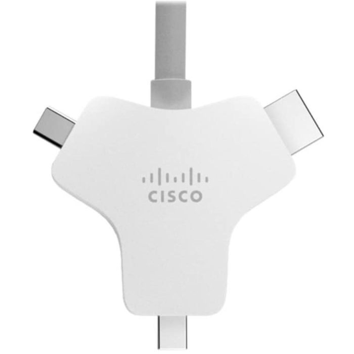 Cisco CAB-HDMI-MUL4K-9M= Cable Multi-Head HDMI, Mini DisplayPort, USB-C Macho-Macho 9m 4K UHD para Cisco Room Kit/Codec 0 Cisco CAB-HDMI-MUL4K-9M= Cable Multi-Head HDMI, Mini DisplayPort, USB-C Macho-Macho 9m 4K UHD para Cisco Room Kit/Codec 0