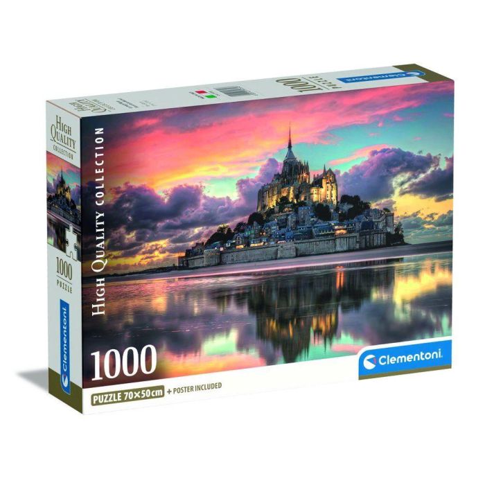 Puzzle Le Magnifique Mont Saint-Michel High Quality 1000pzs 1