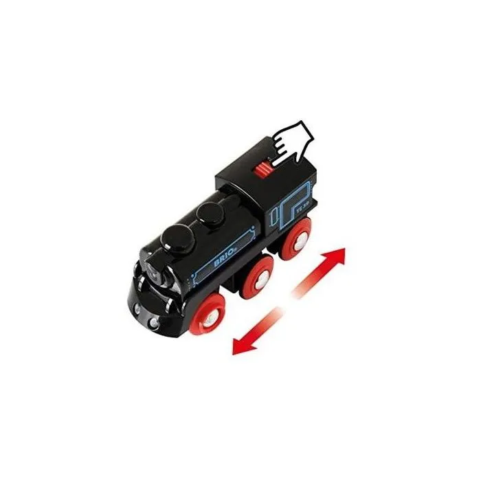 Brio World 33599 Locomotora Recargable de Juguete Estilo Clásico 2