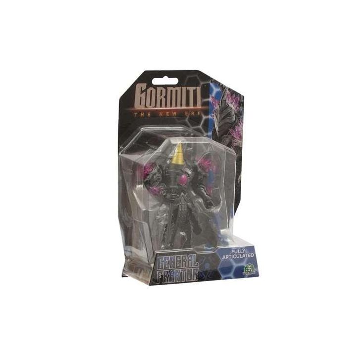 Famosa Figura Gormiti 15 cm Villano con Armadura Característica y 9 Puntos de Articulación, Modelos Surtidos