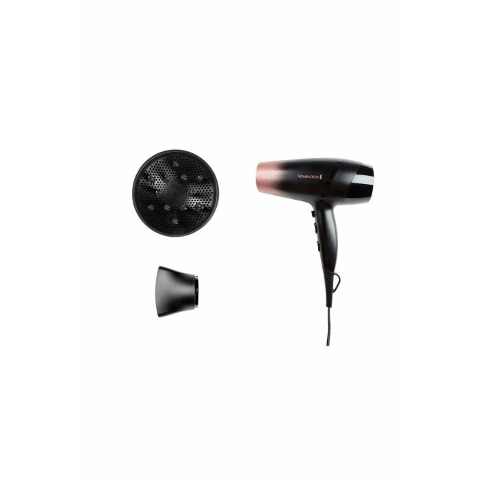 Remington Secador de Pelo Rose Shimmer 2200W Negro/Rosa con Gancho para Colgar 4