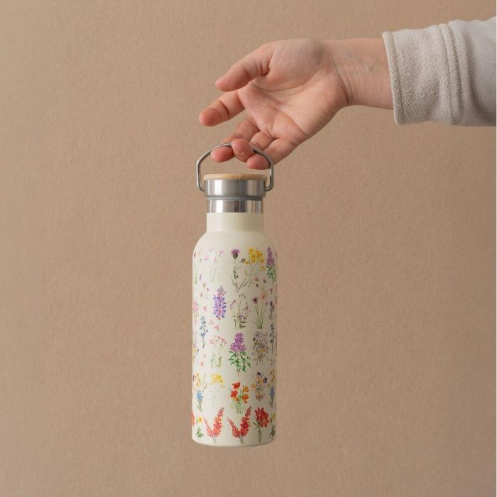 Botella acero inoxidable Wild Flowers 500ml 3 Botella acero inoxidable Wild Flowers 500ml 3