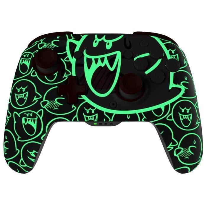 Mando inalámbrico para Nintendo Switch - PDP - Rematch Glow Boo-Hoo 5 Mando inalámbrico para Nintendo Switch - PDP - Rematch Glow Boo-Hoo 5