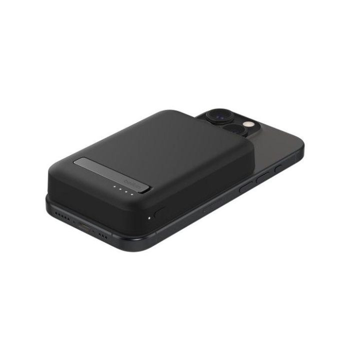 Belkin BPD007BTBK Powerbank Magnético 8000 mAh Qi2 15W Negro, Carga Inalámbrica Rápida para Móviles 3