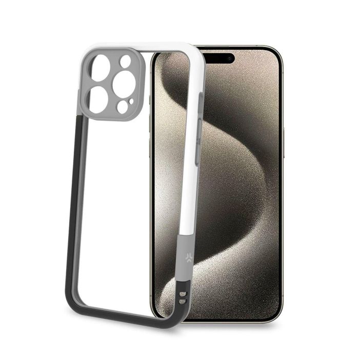 Funda para Móvil Celly IPHONE 16 PROMAX Blanco Funda para Móvil Celly IPHONE 16 PROMAX Blanco