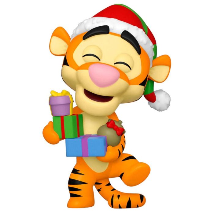 Funko 57749 - Funko Pop! Tigger Navidad Winnie The Pooh, Figura de Vinilo de 9 cm 1 Funko 57749 - Funko Pop! Tigger Navidad Winnie The Pooh, Figura de Vinilo de 9 cm 1
