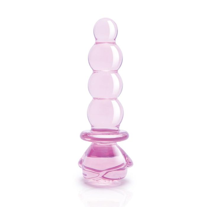 Plug Anal Dream Toys Glaze Glass Rosa 0 Plug Anal Dream Toys Glaze Glass Rosa 0