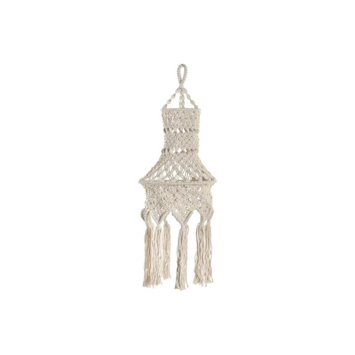 Pantalla de Lámpara Home ESPRIT Macramé Urbano 30 x 30 x 30 cm Pantalla de Lámpara Home ESPRIT Macramé Urbano 30 x 30 x 30 cm