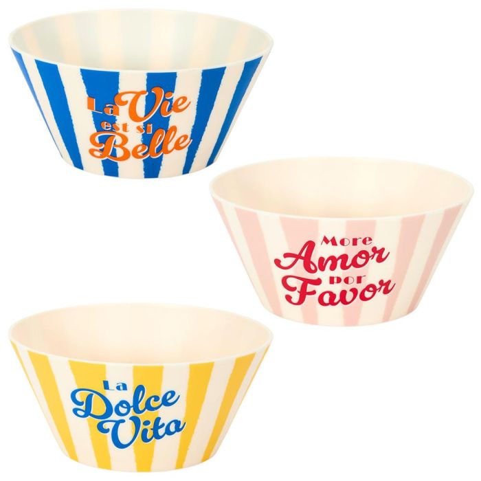 Home Deco Factory Bol Polipropileno 750 Ml Diámetro 15 Cm Colección Dolce Vita 2 Home Deco Factory Bol Polipropileno 750 Ml Diámetro 15 Cm Colección Dolce Vita 2