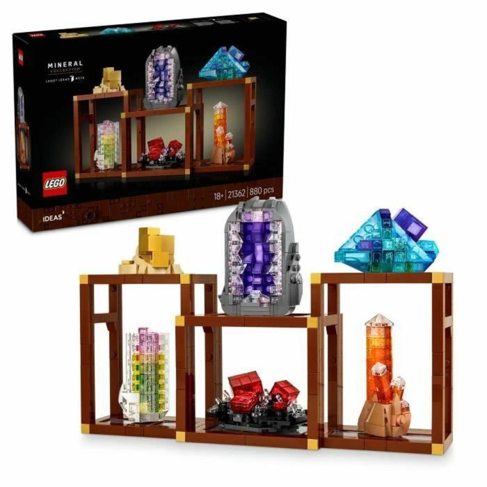 LEGO Ideas 21362 Colección Mineral Set de Construcción para Adultos Decoración 0 LEGO Ideas 21362 Colección Mineral Set de Construcción para Adultos Decoración 0