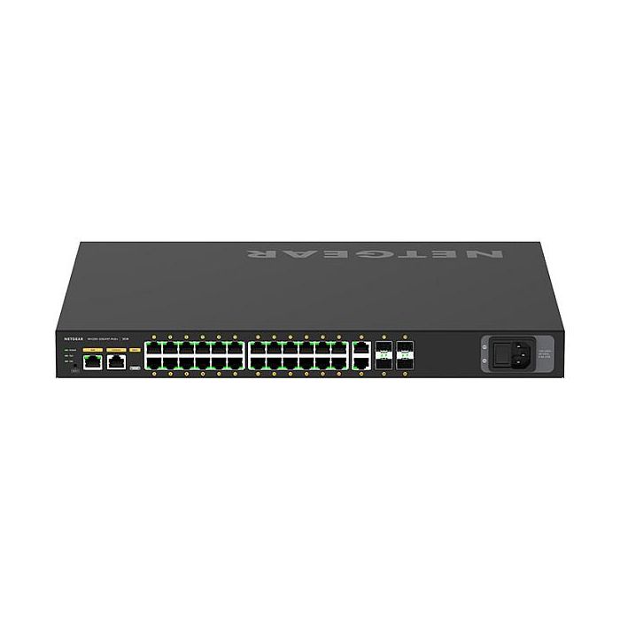 NETGEAR M4250-26G4XF-POE+ Switch Gestionado L2/L3 24 Puertos Gigabit Ethernet PoE+ Montaje en Rack 1U 4
