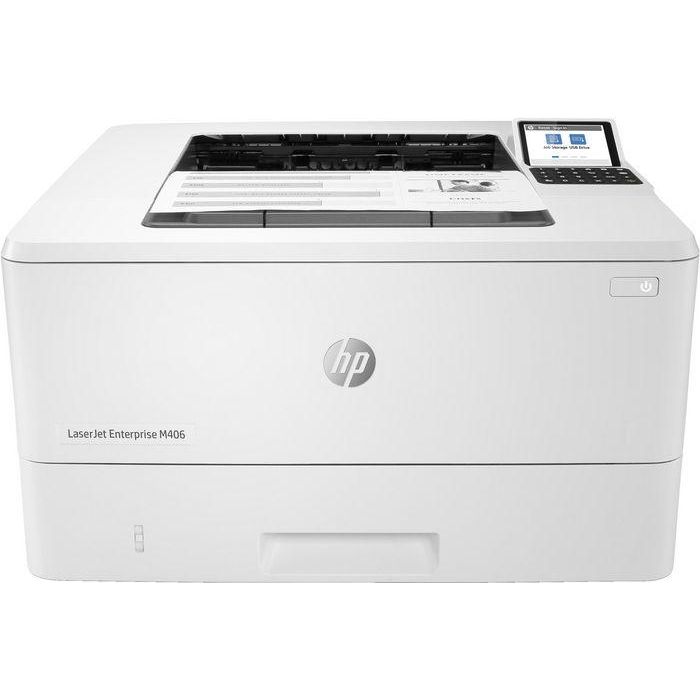 HP 3PZ15A Impresora Láser Monocromo LaserJet Enterprise M406DN | Dúplex Automático, Ethernet, 40 ppm, Seguridad Avanzada HP 3PZ15A Impresora Láser Monocromo LaserJet Enterprise M406DN | Dúplex Automático, Ethernet, 40 ppm, Seguridad Avanzada