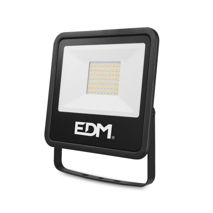 Edm Foco proyector led 50W 4000LM 4000K luz dia Black series 120° 1 Edm Foco proyector led 50W 4000LM 4000K luz dia Black series 120° 1