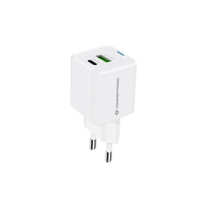 Cargador Pared Conceptronic Althea15 W 20 W Blanco 1 Cargador Pared Conceptronic Althea15 W 20 W Blanco 1