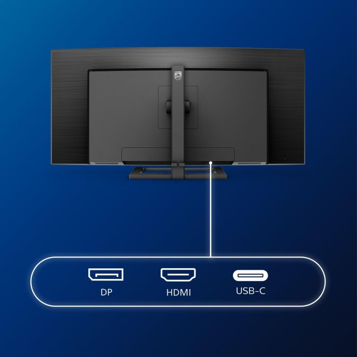 Philips 346E2CUAE Monitor Curvo VA 34" Wide Quad HD+ (3440x1440) 100Hz 4ms HDMI DP USB-C con Power Delivery 10 Philips 346E2CUAE Monitor Curvo VA 34" Wide Quad HD+ (3440x1440) 100Hz 4ms HDMI DP USB-C con Power Delivery 10